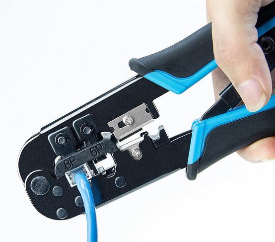 568R Alicate Ponchador Crimping Rj45/ Rj11
