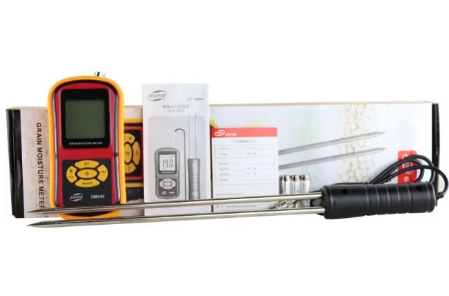GM640 4 Medidor De Humedad Y Temperatura En Granos