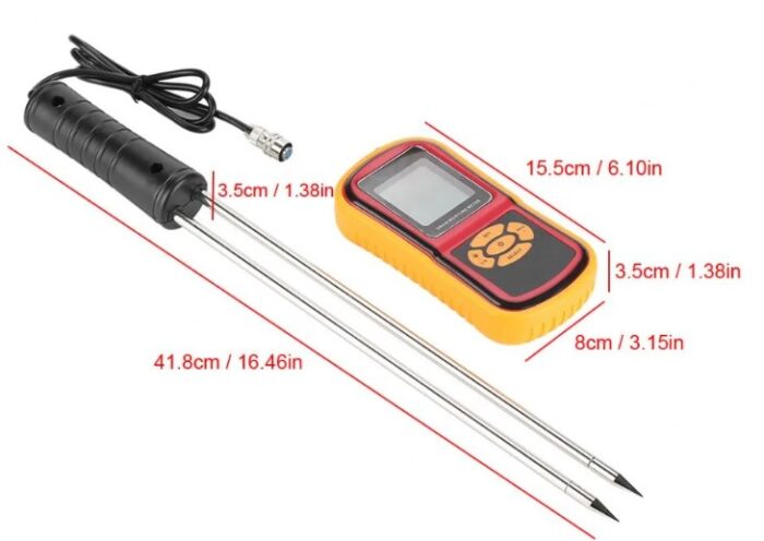 GM640 5 Medidor De Humedad Y Temperatura En Granos