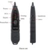 NF8209 6 Tester Rastreador de Cable Generador de Tonos RJ45 NOYAFA