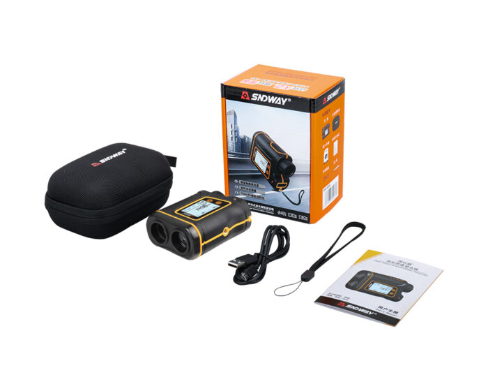 SW1500 6 Telemetro Distanciometro Laser Lcd 1500 metros Monocular