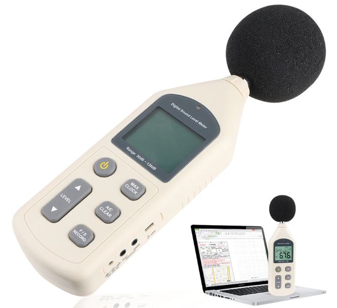 gm1356 1 Sonometro Medidor De Sonido Digital Clase 2 Benetech