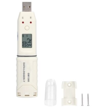 gm1366 5 Medidor De Humedad Y Temperatura Data Logger