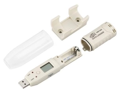 gm1366 7 Medidor De Humedad Y Temperatura Data Logger