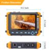 iv8w 5 Tester Cctv De Camaras Analogas con Entreda Hdmi/vga