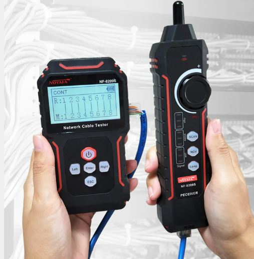 nf8209s 12 Tester Probador De Cable De Red Noyafa