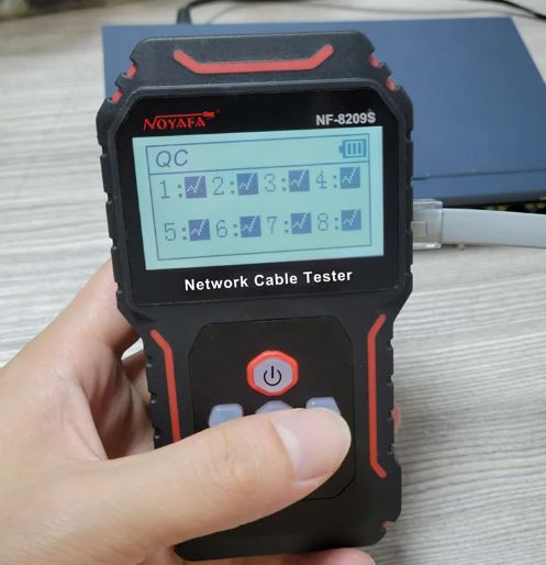 nf8209s 9 Tester Probador De Cable De Red Noyafa