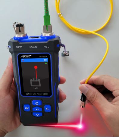 nf8508 8 Tester De Cable Rj45 + Power Meter Y Vfl Fibra Optica