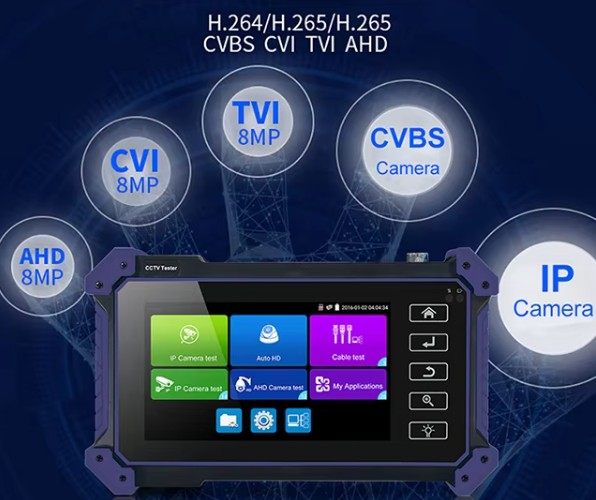 pegatah 2 Tester De Cctv Probador De Cámara Ip Y Analogas