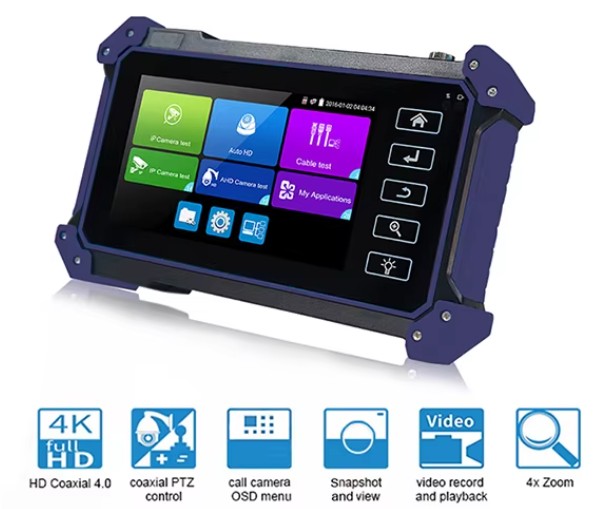 pegatah Tester De Cctv Probador De Cámara Ip Y Analogas