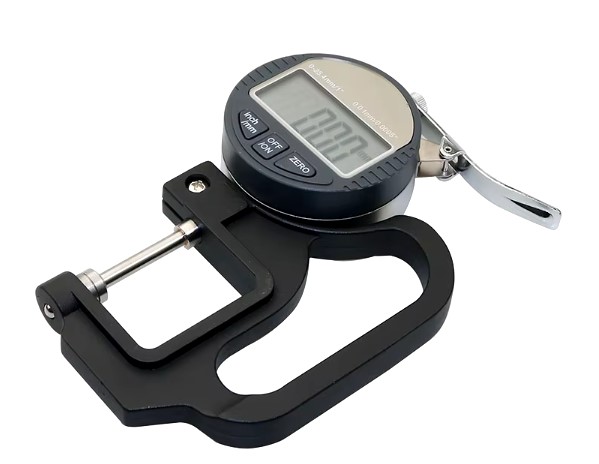 qs 2 Micrómetro Medidor De Espesor Digital De 25.4mm 0.001
