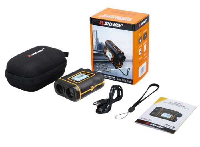 sw-800b 10 Telemetro Distanciometro Laser Lcd 800m Monocular
